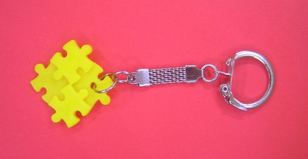 KEY020 - Puzzle Piece Keyring