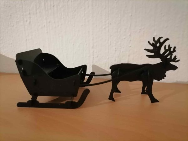 3DC006 - Sleigh and Reindeer Card Kit